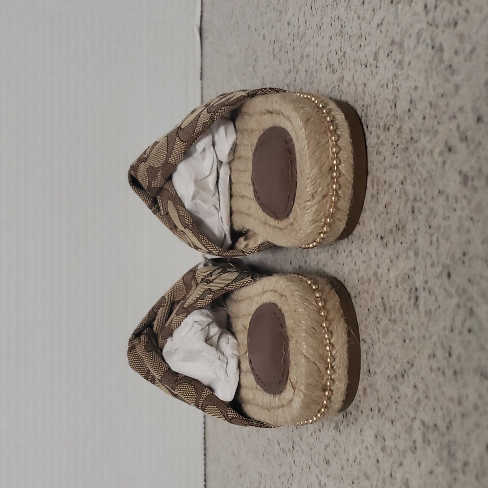 Coach Charli Sig Espadrill SZ 7 -‎ NWOT - Picture 4 of 7
